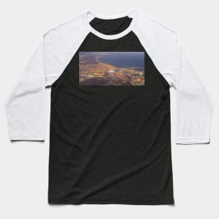 Valencia from the air. Sunset Baseball T-Shirt